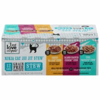 I and Love and You® Ninja Cat Jiu Jit Stew™ Wet Cat Food Variety Pack