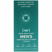 iWi Algae-based Men's Complete Multivitamin + Omega-3