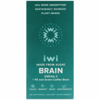 iWi Algae-Based Brain Omega-3 Supplement