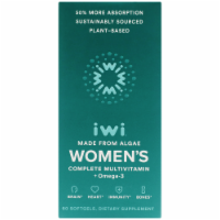 iWi Algae-Based Women's Complete Multivitamin + Omega-3