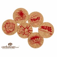 Corkology 387 Comics Cork Coaster Sets