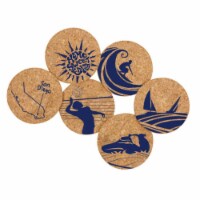Corkology 400 Home Sweet Earth Cork Coaster Sets
