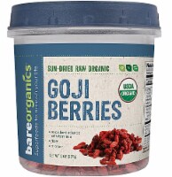 BareOrganics Raw Sun-Dried Goji Berries