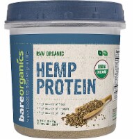 BareOrganics Raw Hemp Protein Powder