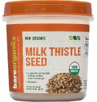 BareOrganics Raw Organic Milk Thistle Seed Powder