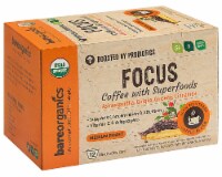 BareOrganics® Focus Coffee with Superfoods Medium Roast Single Serve Cups