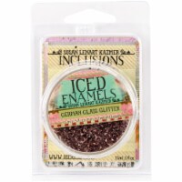 Iced Enamels German Glass Glitter .5oz-Chocolate