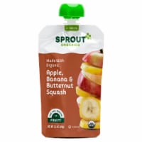Sprout Apple Banana Butternut Squash Stage 2 Organic Baby Food
