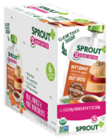 Sprout Organic Butternut Carrot & Apple Seasoned with Beef Broth Stage 2 Baby Food