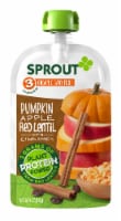 Sprout Organic Pumpkin Red Apple Lentil & Cinnamon Stage 3 Baby Food