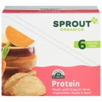 Sprout Organic Root Vegetables Apple & Beef Stage 3 Baby Food