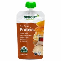 Sprout Organic Harvest Vegetables & Apricots with Chicken Stage 3 Baby Food Pouch