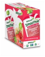 Sprout Organic Strawberry Banana Smoothie Toddler Food Perspective: Main