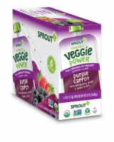 Sprout Organic Veggie Power Purple Carrot with Strawberry, Grape & Sweet Potato Baby Food
