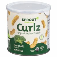 Sprout Organic Curlz® Broccoli Baked Toddler Snacks