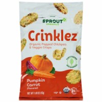 Sprout Organic Crinklez® Popped Veggies Snack Pumpkin Carrot Baby Food