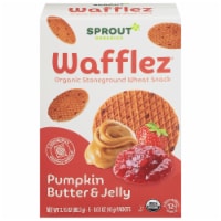 Sprout Organic Wafflez Pumpkin Butter & Jelly Baby Food Perspective: Main