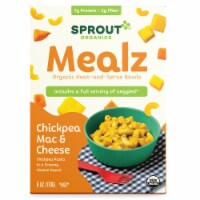 Sprout Organics® Mealz Chickpea Mac & Cheese Heat & Serve Bowl Perspective: Main