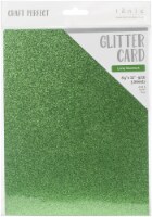  Craft Perfect Glitter Cardstock 8.5X11-Gold Dust