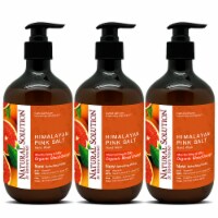 Himalayan Pink Salt Liquid Hand Soap, Moisturizing & Refreshing, Blood Orange - 3 Pack