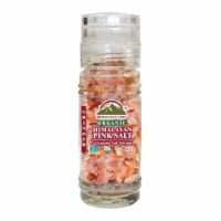 Himalayan Chef ORG-GR-5105 3.53 oz Chipotle Pink Salt Glass Grinder