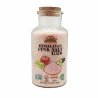 Himalayan Chef 5483 17.5 oz Pink Salt - Fine Jar with Cork