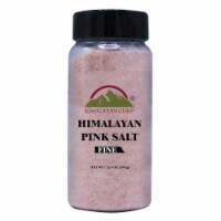 Himalayan Chef 5513 12.5 oz Pink Salt - Plastic Shaker Fine