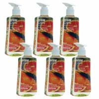 WBM Care Hand Sanitizer, Natural Gel with Vitamin E, Blood Orange | Pack of 6/10.6 Oz Each