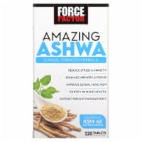 Force Factor® Ashwa Tablets Dietary Supplement Tablets Perspective: Main