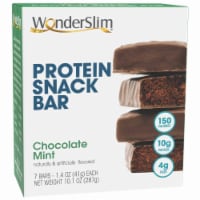 WonderSlim Protein Snack Bar, Chocolate Mint (7ct)
