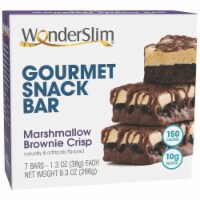 WonderSlim Gourmet Snack Bar, Marshmallow Brownie Crisp (7ct)