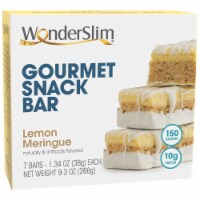 WonderSlim Gourmet Snack Bar, Lemon Meringue (7ct)