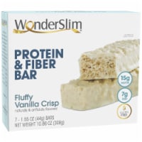WonderSlim Protein & Fiber Bar, Fluffy Vanilla Crisp (7ct)