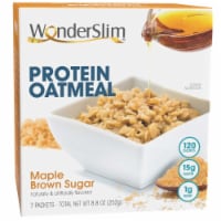 WonderSlim Protein Oatmeal, Maple Brown Sugar (7ct)
