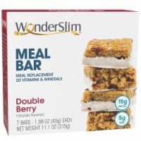 WonderSlim Meal Bar, Double Berry (7ct)