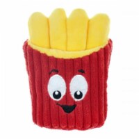 Chomper ZD2196 12 19 Food Junkeez French Fry Plush Dog Toy - Small