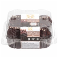 Antonina's Artisan Bakery Gluten Free Double Chocolate Decorated Cupcakes