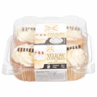 Antonina's Artisan Bakery Gluten Free Yellow Decorated Cupcakes