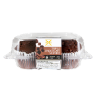Antonina's Bakery Gluten-Free Triple Chocolate Muffins Perspective: Main