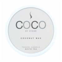 COCO by Stone White Tea Coconut Wax Candle Travel Tin