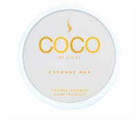 COCO by Stone Honeysuckle Coconut Wax Candle Travel Tin Perspective: Main
