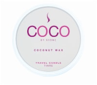COCO by Stone Tiare Coconut Wax Candle Travel Tin