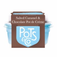 Pots & Co Salted Caramel & Chocolate Pot de Creme Desserts Perspective: Main