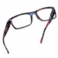 Readerest Floral Blue Light Blocking Glasses - Antiglare, Eye Strain, UV Protect.