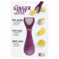 Talisman Designs Ginger Peeler & Grater, Purple Perspective: Main