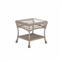W Unlimited SW1308-ET Outdoor Garden Saturn Collection Patio End Table