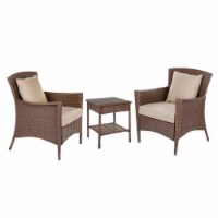 W Unlimited SW1305SET3 Galleon Collection Outdoor Garden Patio Furniture Set with Table - 3 P