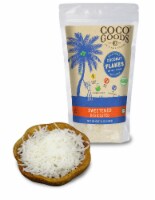 CocoGoods Co SWEETENED Desiccated Coconut, FLAKES Grade, 16 oz per Bag