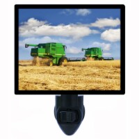 Farming Decorative Photo Night Light. Free Switchable Insert. In The Field