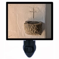 Religious Decorative Photo Night Light. Holy Water. Free Extra Picture For Lights.